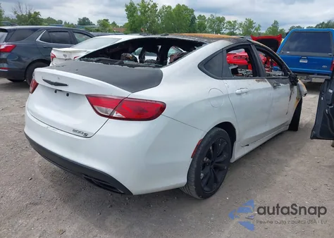 2015 Chrysler 200 S из США, поврежденный, VIN 1C3CCCBB0FN737039